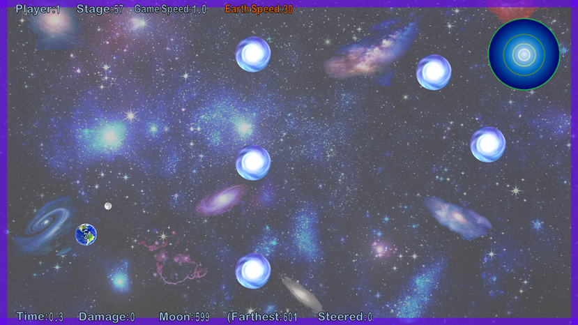 MOVING WITH THE MOON, Screen shot