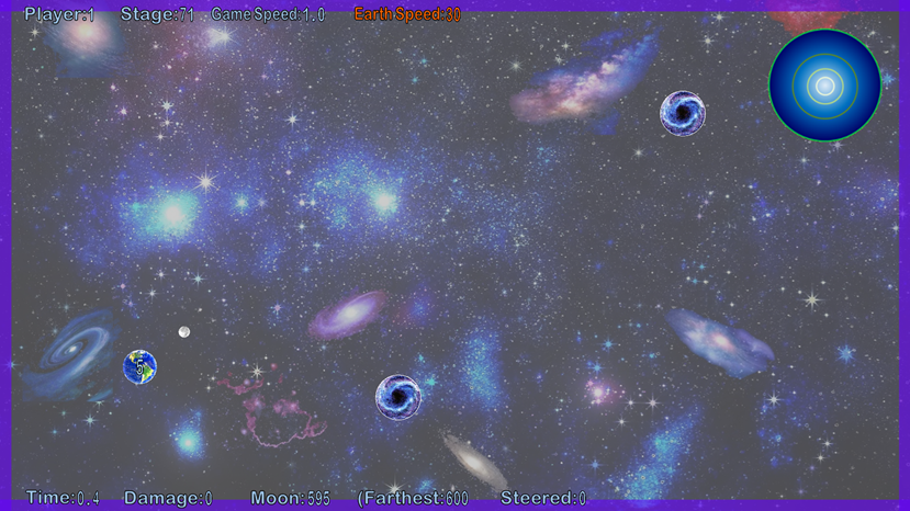 MOVING WITH THE MOON, Screen shot